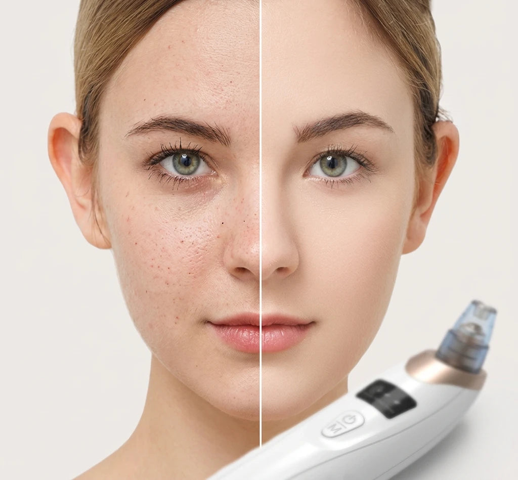 Premium Blackhead Remover Vacuum – Deep Skin Cleansing Pore Cleaner with Multiple Suction Heads & USB Rechargeable
