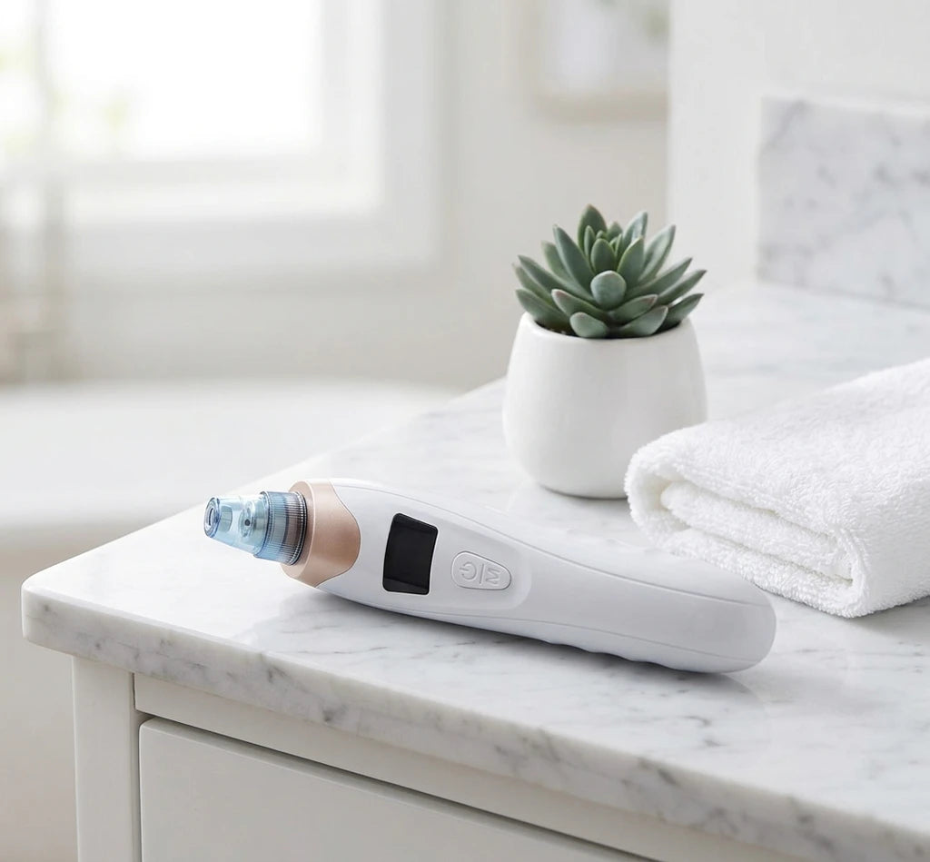 Premium Blackhead Remover Vacuum – Deep Skin Cleansing Pore Cleaner with Multiple Suction Heads & USB Rechargeable