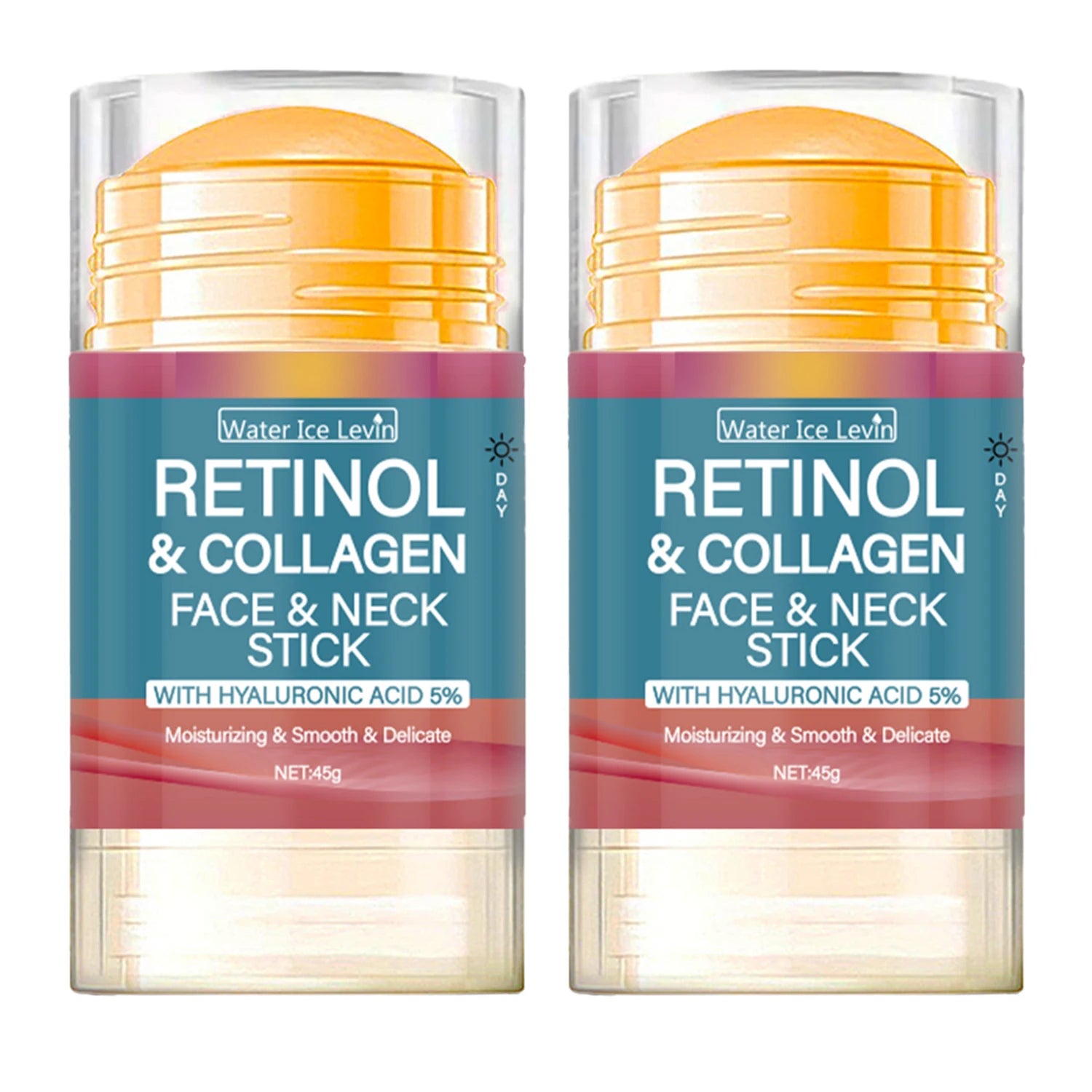Retinol & Collagen Face Stick – Hydrating Hyaluronic Acid Balm for Firming & Neck Care
