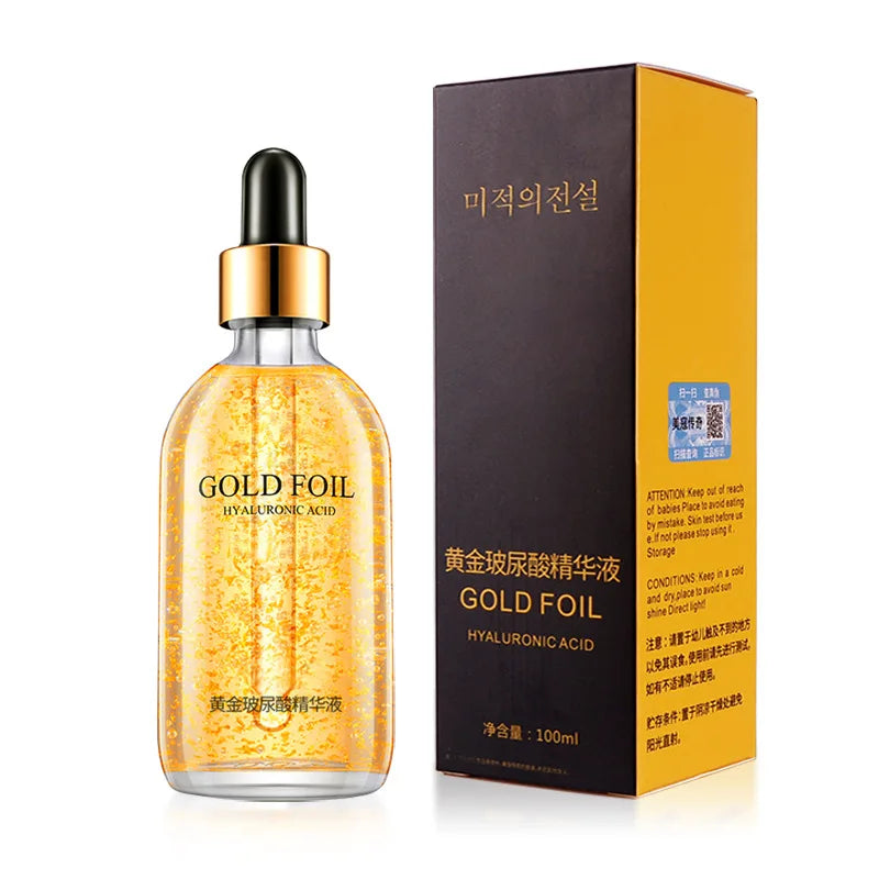 24K Gold Radiance Serum™ Hyaluronic Acid & Niacinamide Collagen Elixir for Firm, Luminous Skin