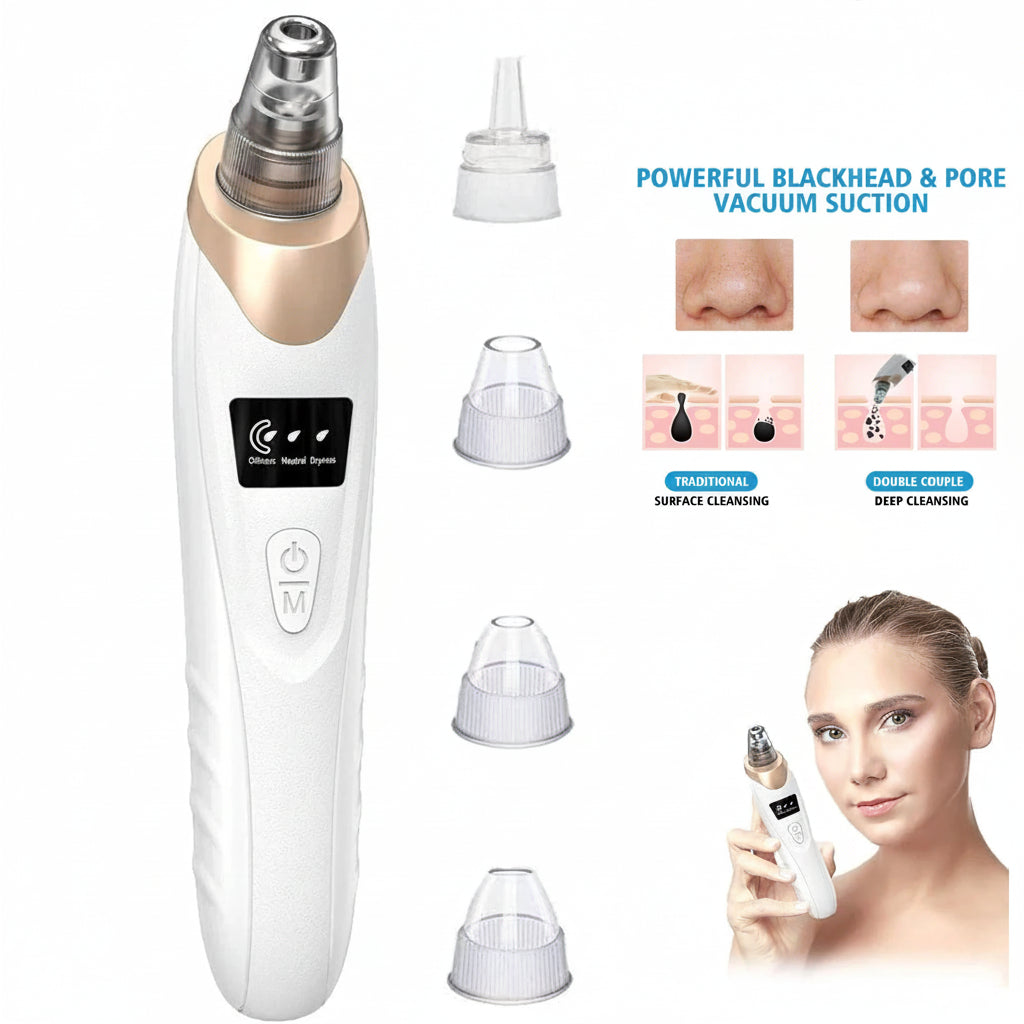 Luxury blackhead remover vacuum for deep pore cleansing